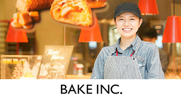 ［BAKE CHEESE TART］［RINGO］［PRESS BUTTER SAND］株式会社BAKE